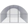 Gallinero de exterior de acero galvanizado 3x8x2 m de , Jaulas y habitáculos para animales pequeños - Ref: Foro24-3095466, Pr...