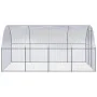 Gallinero de exterior de acero galvanizado 3x4x2 m de , Jaulas y habitáculos para animales pequeños - Ref: Foro24-3095464, Pr...