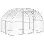 Gallinero de exterior de acero galvanizado 3x4x2 m de , Jaulas y habitáculos para animales pequeños - Ref: Foro24-3095464, Pr...