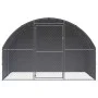 Gallinero de exterior de acero galvanizado 3x2x2 m de , Jaulas y habitáculos para animales pequeños - Ref: Foro24-3095472, Pr...