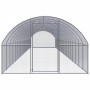 Gallinero de exterior de acero galvanizado 3x20x2 m de , Jaulas y habitáculos para animales pequeños - Ref: Foro24-3095470, P...