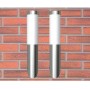 Apliques de exterior 2 unidades acero inoxidable de vidaXL, Iluminación de exterior - Ref: Foro24-160165, Precio: 25,94 €, De...
