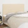 Headboards 4 units of cream-colored fabric 80x5x78/88 cm by , Headboards and footboards - Ref: Foro24-3116581, Price: 114,15 ...