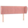Cabecero de terciopelo rosa 147x23x78/88 cm de , Cabeceros y pies de cama - Ref: Foro24-3117435, Precio: 74,61 €, Descuento: %