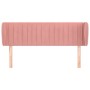 Cabecero de terciopelo rosa 147x23x78/88 cm de , Cabeceros y pies de cama - Ref: Foro24-3117435, Precio: 74,61 €, Descuento: %