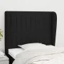 Headboard with black fabric ears 103x23x118/128 cm by , Headboards and footboards - Ref: Foro24-3118186, Price: 71,31 €, Disc...