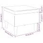 Hocker mit Holzbeinen aus dunkelgrünem Samt von vidaXL, Klapphocker und Stühle - Ref: Foro24-329459, Preis: 78,21 €, Rabatt: %