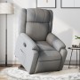 Sillón reclinable elevable de tela gris claro en Sillones | Comprar online en Foru.es