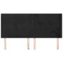 Headboard with black velvet ears 163x16x118/128 cm by , Headboards and footboards - Ref: Foro24-3119776, Price: 119,46 €, Dis...