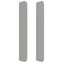 Headboard with light gray fabric ears 163x16x118/128 cm by , Headboards and footboards - Ref: Foro24-3119824, Price: 113,57 €...