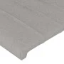 Headboard with light gray fabric ears 163x16x118/128 cm by , Headboards and footboards - Ref: Foro24-3119824, Price: 113,57 €...