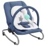 Hamaca mecedora para bebés de acero azul marino de vidaXL, Mecedoras y sillas para bebés - Ref: Foro24-10256, Precio: 109,55 ...