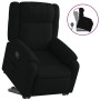 Sillón reclinable elevable tela negro en Sillones | Comprar online en Foru.es