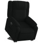 Sillón reclinable elevable tela negro en Sillones | Comprar online en Foru.es