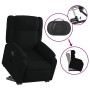 Sillón reclinable elevable tela negro en Sillones | Comprar online en Foru.es