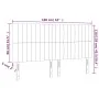 Kopfteil mit LED-Leuchten aus hellgrauem Stoff, 160 x 5 x 118/128 cm von , Kopf- und Fußteile - Ref: Foro24-3122668, Preis: 1...