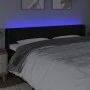 Kopfteil aus schwarzem Stoff mit LED 203x16x78/88 cm von , Kopf- und Fußteile - Ref: Foro24-3123498, Preis: 68,43 €, Rabatt: %