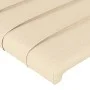 Kopfteil aus cremefarbenem Stoff mit LED 83x16x118/128 cm von , Kopf- und Fußteile - Ref: Foro24-3124167, Preis: 84,02 €, Rab...