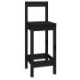 Set de bar 9 piezas madera maciza de pino negro de , muebles para cocinas y comedores - Ref: Foro24-3124726, Precio: 606,51 €...