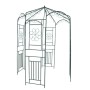 Arco de jardín 250 cm verde oscuro de vidaXL, Pérgolas, arcos y enrejados de jardín - Ref: Foro24-40269, Precio: 132,64 €, De...