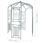 Arco de jardín 250 cm verde oscuro de vidaXL, Pérgolas, arcos y enrejados de jardín - Ref: Foro24-40269, Precio: 132,64 €, De...