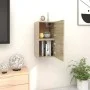 Muebles de salón de pared 2 uds roble Sonoma 30,5x30x30 cm de vidaXL, Muebles TV - Ref: Foro24-804491, Precio: 44,42 €, Descu...