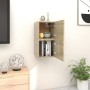 Muebles de salón de pared 2 uds roble Sonoma 30,5x30x30 cm de vidaXL, Muebles TV - Ref: Foro24-804491, Precio: 45,08 €, Descu...