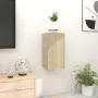 Muebles de salón de pared 2 uds roble Sonoma 30,5x30x30 cm de vidaXL, Muebles TV - Ref: Foro24-804491, Precio: 44,42 €, Descu...