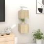 Muebles de salón de pared 2 uds roble Sonoma 30,5x30x30 cm de vidaXL, Muebles TV - Ref: Foro24-804491, Precio: 45,08 €, Descu...