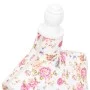 Maniquí de busto de mujer algodón blanco con rosas de vidaXL, Galanes de noche - Ref: Foro24-30030, Precio: 86,65 €, Descuent...