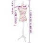 Maniquí de busto de mujer algodón blanco con rosas de vidaXL, Galanes de noche - Ref: Foro24-30030, Precio: 77,42 €, Descuent...
