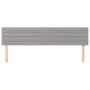 Kopfteile 2 Einheiten aus hellgrauem Stoff 80x5x78/88 cm von , Kopf- und Fußteile - Ref: Foro24-346158, Preis: 61,71 €, Rabat...