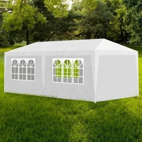 Carpa para fiestas blanco 3x6 m de vidaXL, Carpas y cenadores - Ref: Foro24-90336, Precio: 111,61 €, Descuento: %