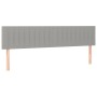 Cama box spring con colchón tela y LED gris claro 200x200 cm de , Camas y somieres - Ref: Foro24-3133341, Precio: 587,31 €, D...