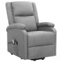Sillón de masaje elevable tela gris claro de vidaXL, Sillones de masaje eléctricos - Ref: Foro24-329709, Precio: 382,07 €, De...