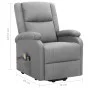 Sillón de masaje elevable tela gris claro de vidaXL, Sillones de masaje eléctricos - Ref: Foro24-329709, Precio: 382,07 €, De...