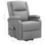 Sillón de masaje elevable tela gris claro de vidaXL, Sillones de masaje eléctricos - Ref: Foro24-329709, Precio: 386,98 €, De...