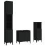 Juego de muebles de baño 3 pzas madera contrachapada negro de , Muebles de baño - Ref: Foro24-3185590, Precio: 196,21 €, Desc...