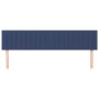 Cabeceros 2 unidades de tela azul 80x5x78/88 cm de , Cabeceros y pies de cama - Ref: Foro24-346262, Precio: 63,10 €, Descuent...