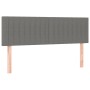 Cama box spring con colchón tela gris oscuro 140x200 cm de , Camas y somieres - Ref: Foro24-3140218, Precio: 443,67 €, Descue...