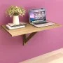 Faltbarer Wandtisch in Eichenholzfarbe, 100x60 cm. von , Klapptische - Ref: Foro24-243053, Preis: 68,59 €, Rabatt: %
