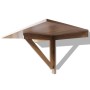 Mesa plegable de pared color roble 100x60 cm de , Mesas plegables - Ref: Foro24-243053, Precio: 68,70 €, Descuento: %