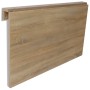 Mesa plegable de pared color roble 100x60 cm de , Mesas plegables - Ref: Foro24-243053, Precio: 68,70 €, Descuento: %