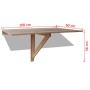 Mesa plegable de pared color roble 100x60 cm de , Mesas plegables - Ref: Foro24-243053, Precio: 68,70 €, Descuento: %