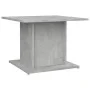 Mesa de centro de aglomerado gris hormigón 55,5x55,5x40 cm de , Mesas de centro - Ref: Foro24-810320, Precio: 39,08 €, Descue...