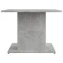 Mesa de centro de aglomerado gris hormigón 55,5x55,5x40 cm de , Mesas de centro - Ref: Foro24-810320, Precio: 39,08 €, Descue...