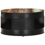 Mesa de centro madera maciza reciclada negra 68x68x36 cm de , Mesas de centro - Ref: Foro24-321934, Precio: 187,07 €, Descuen...