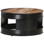 Mesa de centro madera maciza reciclada negra 68x68x36 cm de , Mesas de centro - Ref: Foro24-321934, Precio: 187,07 €, Descuen...
