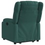 Sillón eléctrico reclinable elevable de tela verde oscuro en Sillones | Comprar online en Foru.es