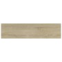 Estante estantería 4 uds contrachapada roble Sonoma 40x10x1,5cm de , Estanterías - Ref: Foro24-805128, Precio: 13,08 €, Descu...